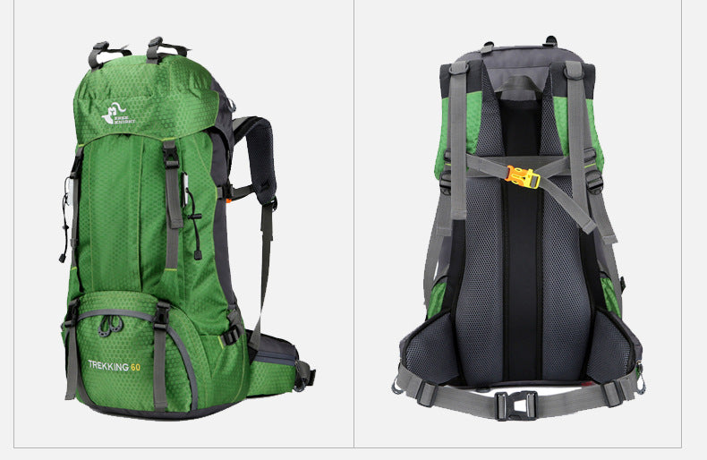 đ Multi-Purpose Outdoor Travel Backpack | 60L Big Capacity Rucksack | Ideal for Climbing, Hiking & Camping