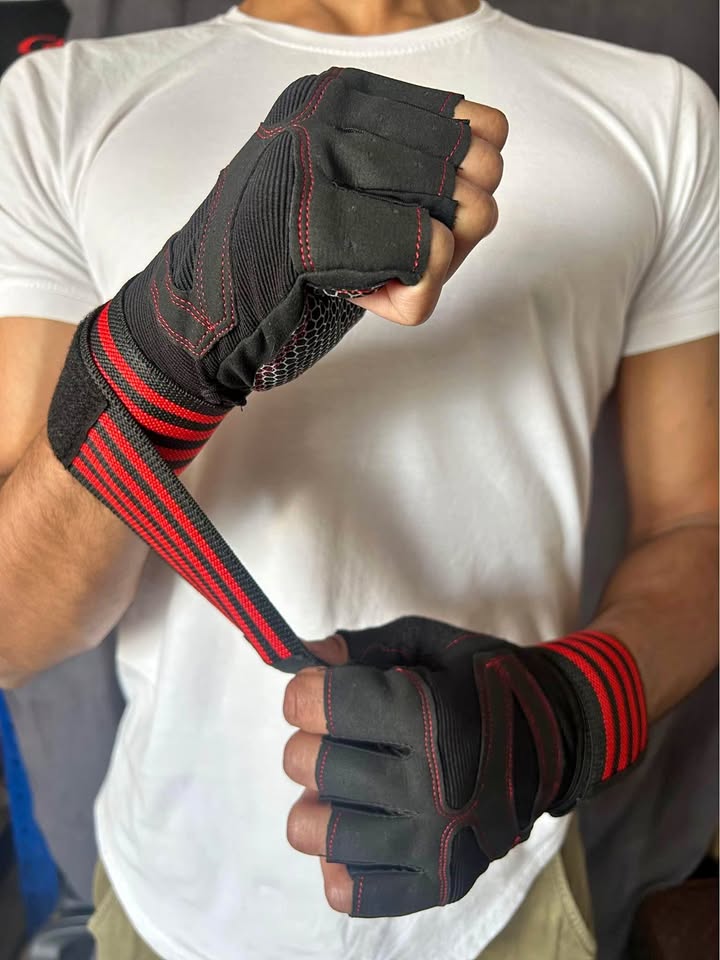 LiftEra Weightlifting Gloves with Wrist Support
