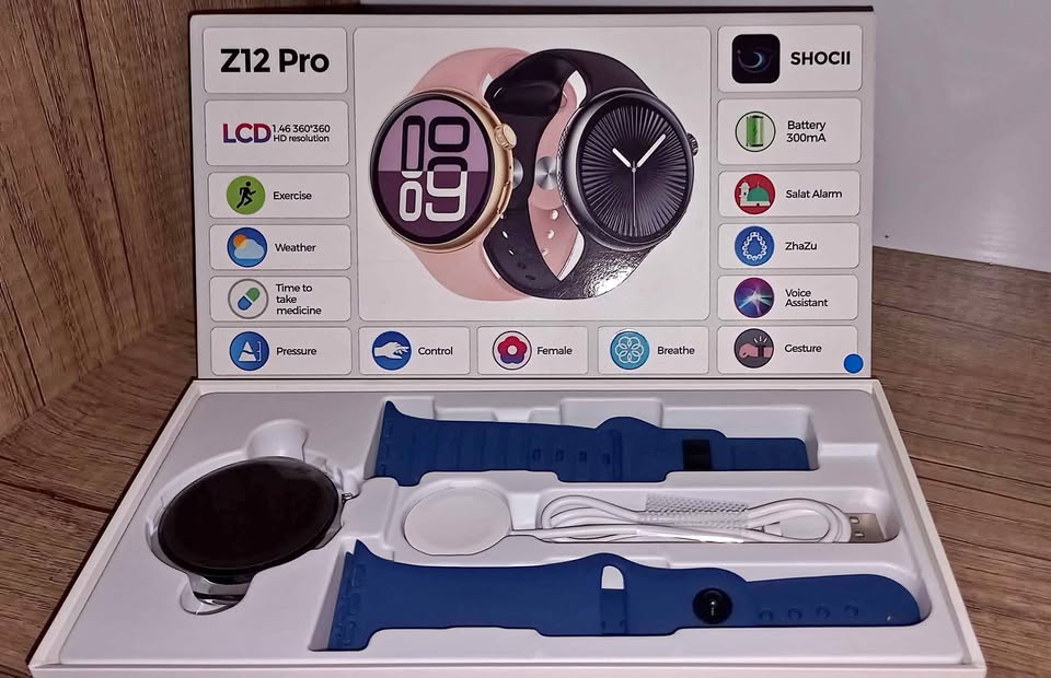 Smart Watch with Calls & Fitness Tracking - New