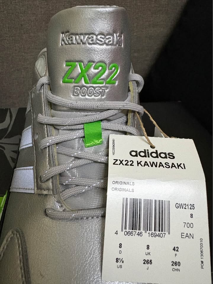 Adidas Kawasaki ZX22 Sneakers – Original, Size 42 - New