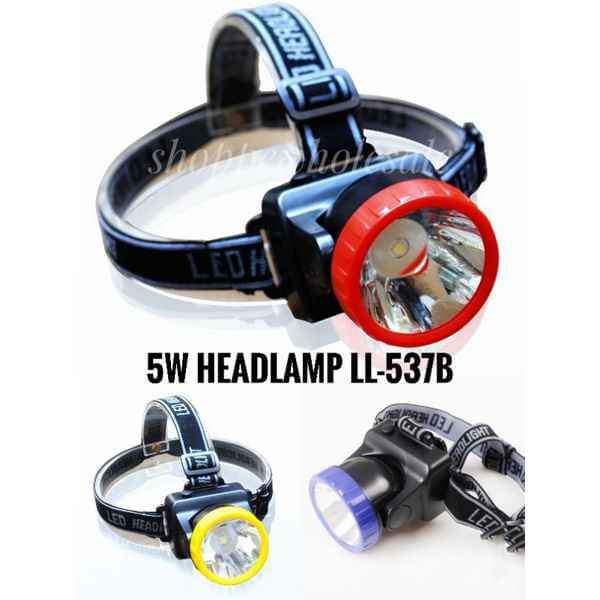 LED Headlamp with AAA Batteries - New
