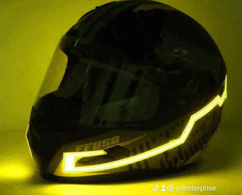 Waterproof Flexible Helmet Reflector Sticker (New)