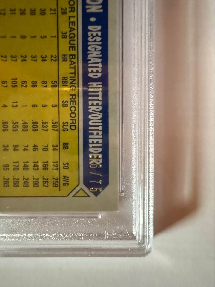 2022 Topps Silver Pack Giancarlo Stanton Purple Refractor PSA 9 Mint – New York Yankees Baseball Card