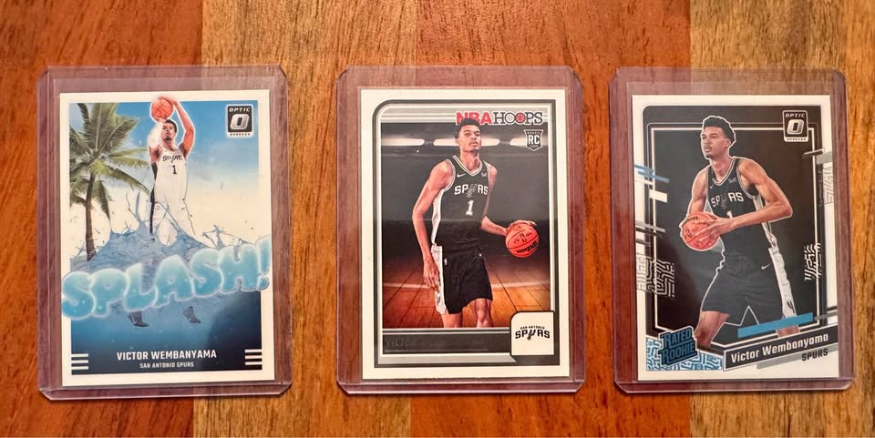 Victor Wembanyama Rookie & Sophomore Cards Lot