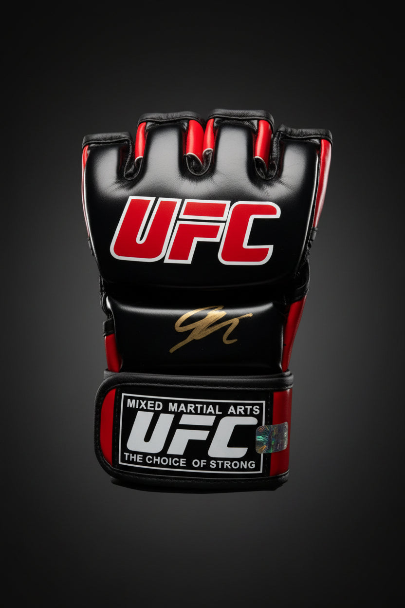 Georges St-Pierre Official Signed UFC Glove – Signature Pro Authenticated