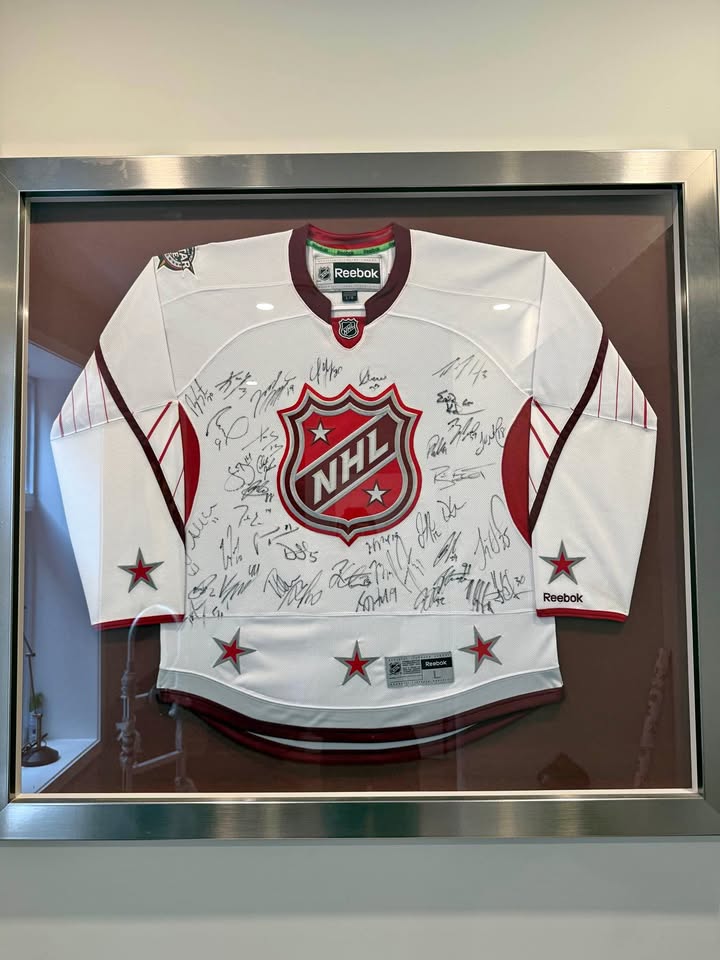 2012 NHL All-Star Team Signed Jersey (Framed) – Carey Price, Zdeno Chara & NHL Legends