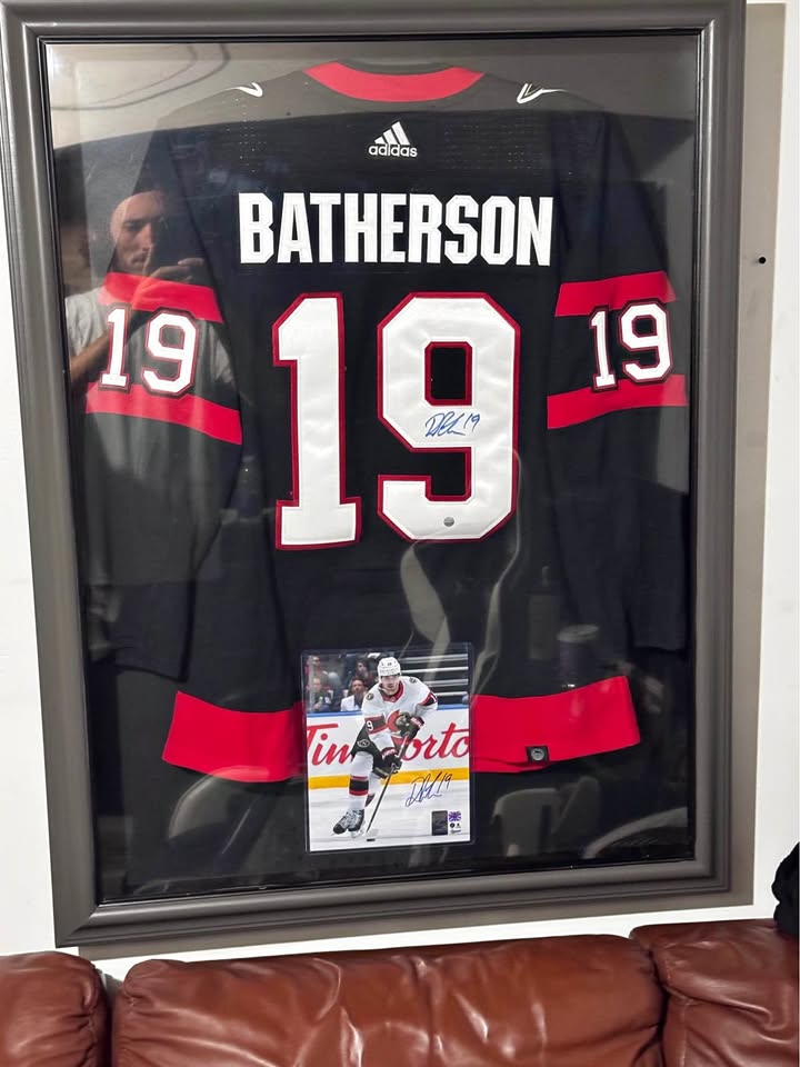 Drake Batherson Signed Ottawa Senators Adidas Jersey
