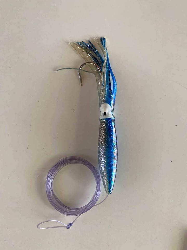 Handmade Tuna Trolling Lures (Set of 3) - Used