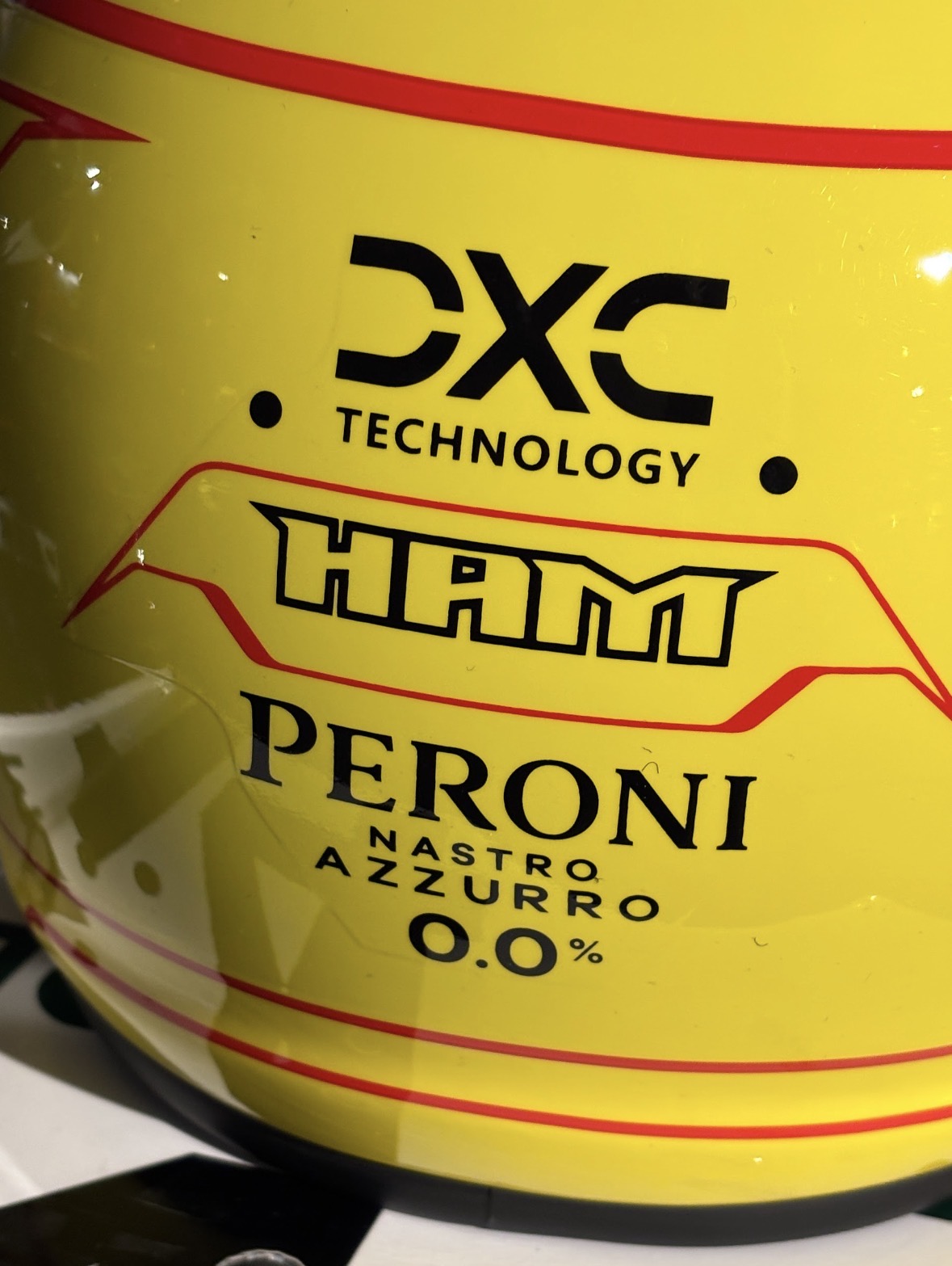 Lewis Hamilton Formula 1 Helmet Replica – 1:1 Scale