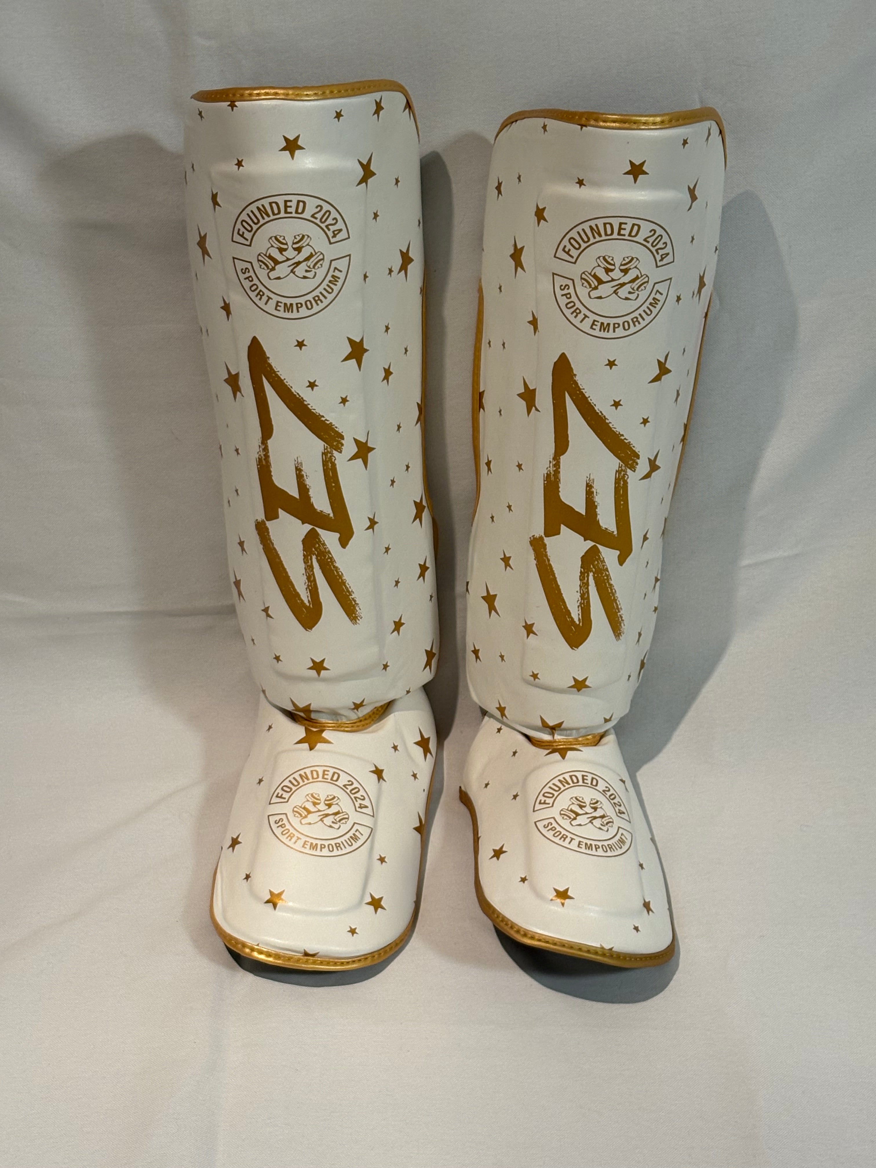 Official Sport Emporium7 SE7 shin pad- Muay Thai - Fight gear