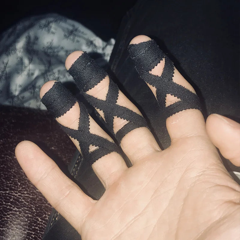 Jiu-Jitsu Finger Tapes – 0.3-inch BJJ Elastic Wrap (3pcs) for Hand Protection & Rock Climbing