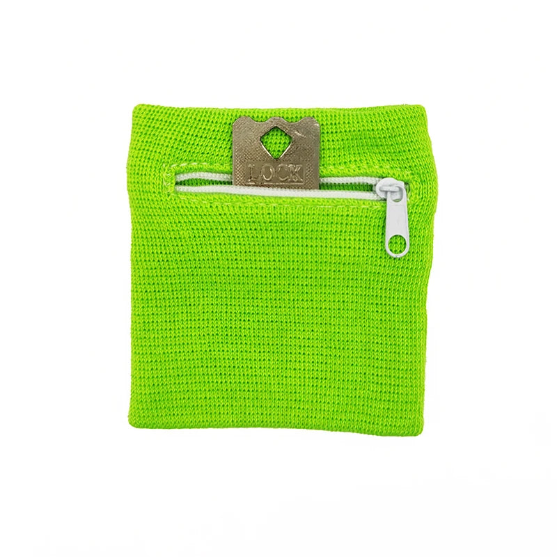 Unisex Zipper Wrist Wallet Pouch – Sports Arm Band Bag for MP3, Keys, Cards & More