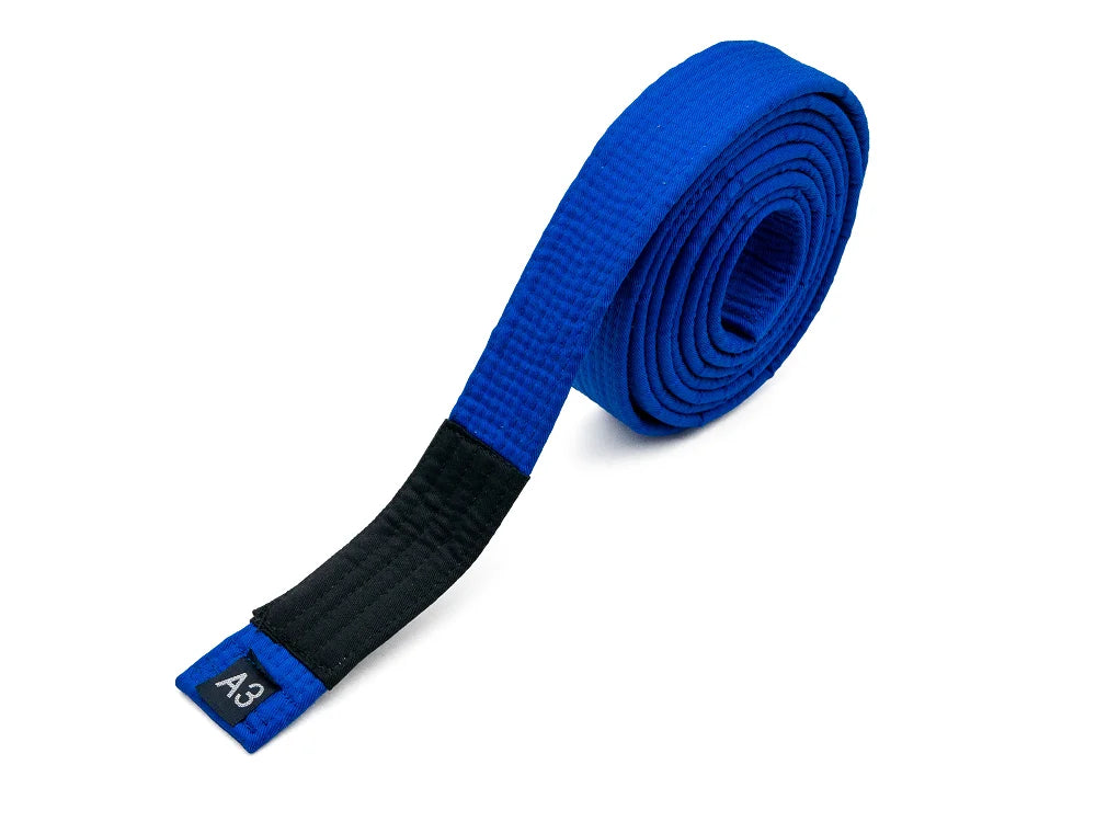 Brazilian Jiu-Jitsu (BJJ) Belts – 215cm-315cm | A0-A4 | Black, Brown, Purple, Blue, White | Free Name Embroider