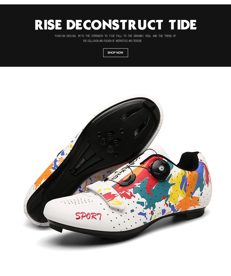 🚴♂️ 2023 New Cycling Shoes - SPD Sport Bike Sneakers for Men 🚴♂️