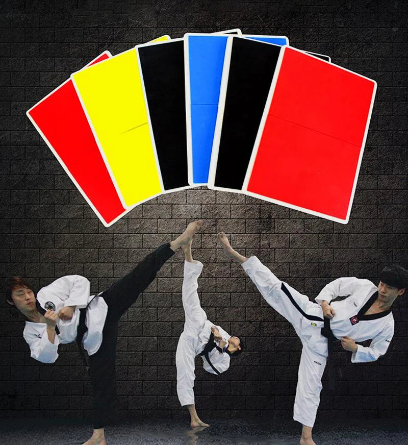 Taekwondo Break Board High Strength Plastic Reusable Professional Board Karate Martial Arts Break Board Training Equipment