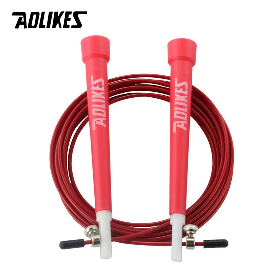 🏋️♂️ AOLIKES Crossfit Speed Jump Rope - Professional Skipping Rope for MMA, Boxing, and Fitness 🏋️♂️