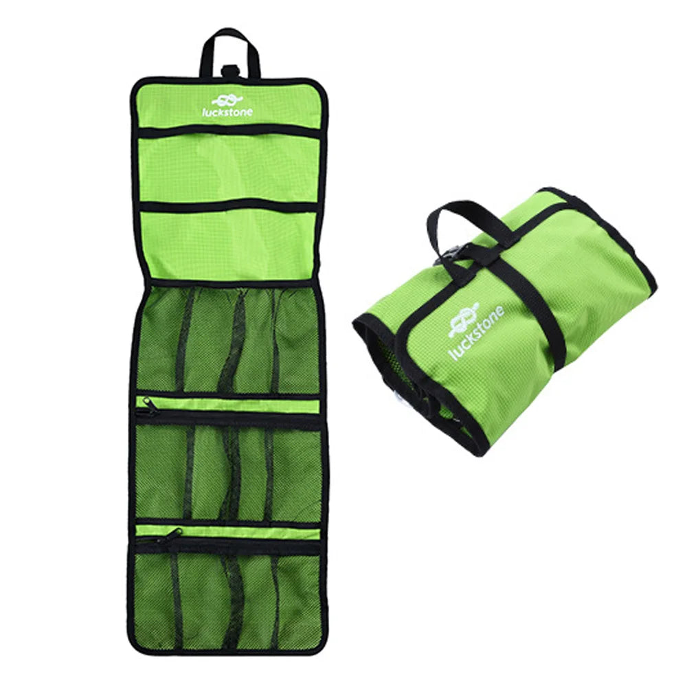 đ Rock Climbing Storage Bag | Gear Equipment Organizer with Carabiner | Essential Climbing Bag