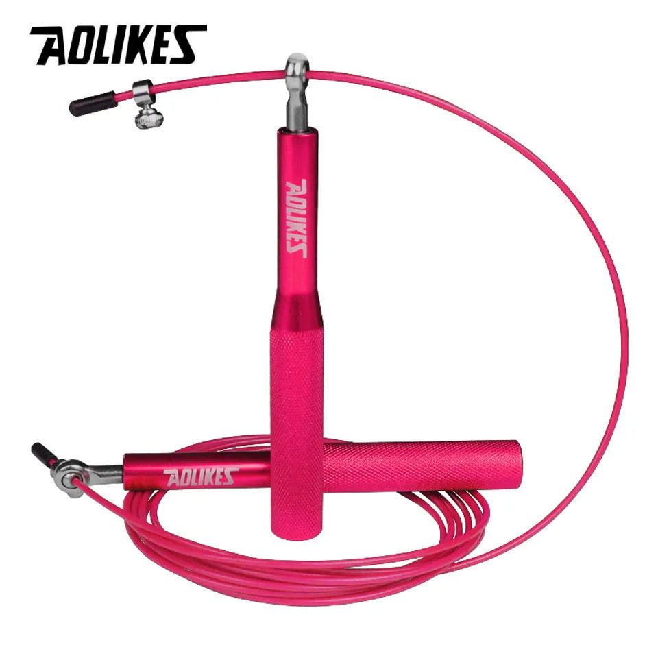 🏋️♂️ AOLIKES Crossfit Speed Jump Rope - Professional Skipping Rope for MMA, Boxing, and Fitness 🏋️♂️