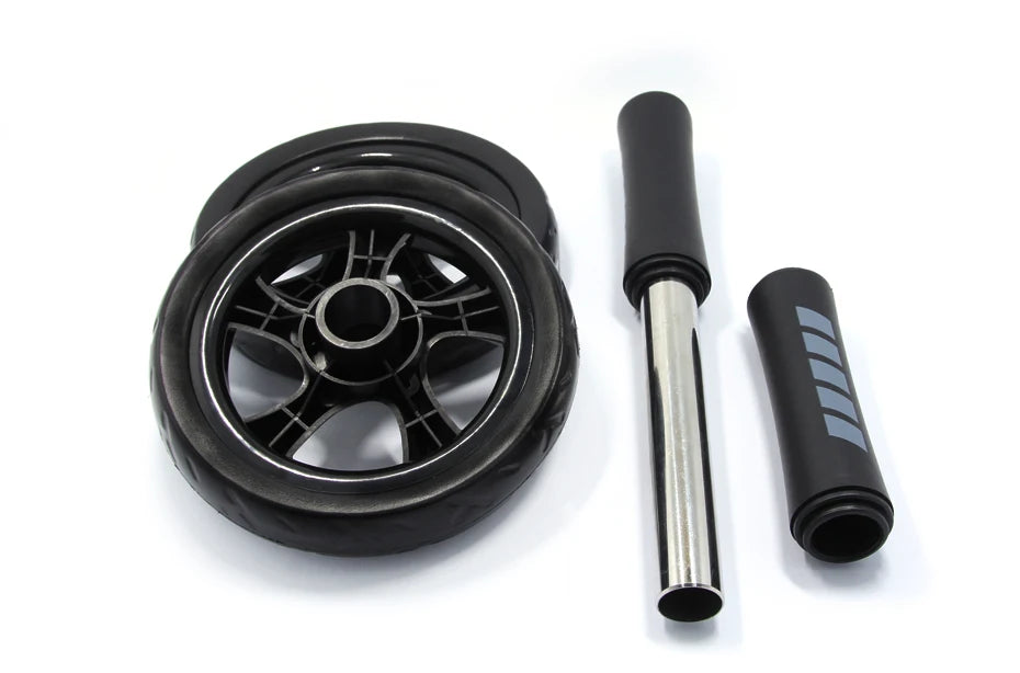 🏋️♂️ High-Quality ABS Roller - 15cm Mute Double-Wheel Abdominal Fitness Equipment 🏋️♀️