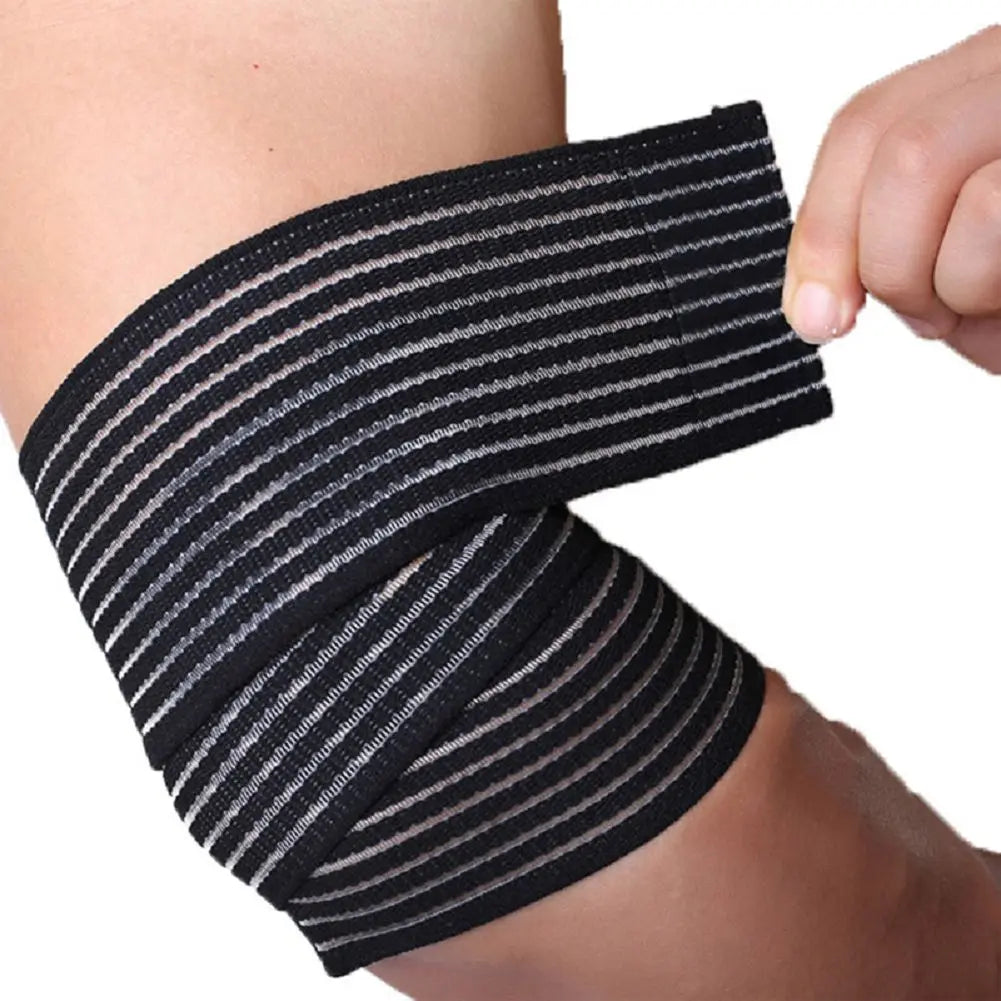 🏋️♂️ Compression Knee Pad & Elbow Bandage Wrap | Elastic Sports Support Tape