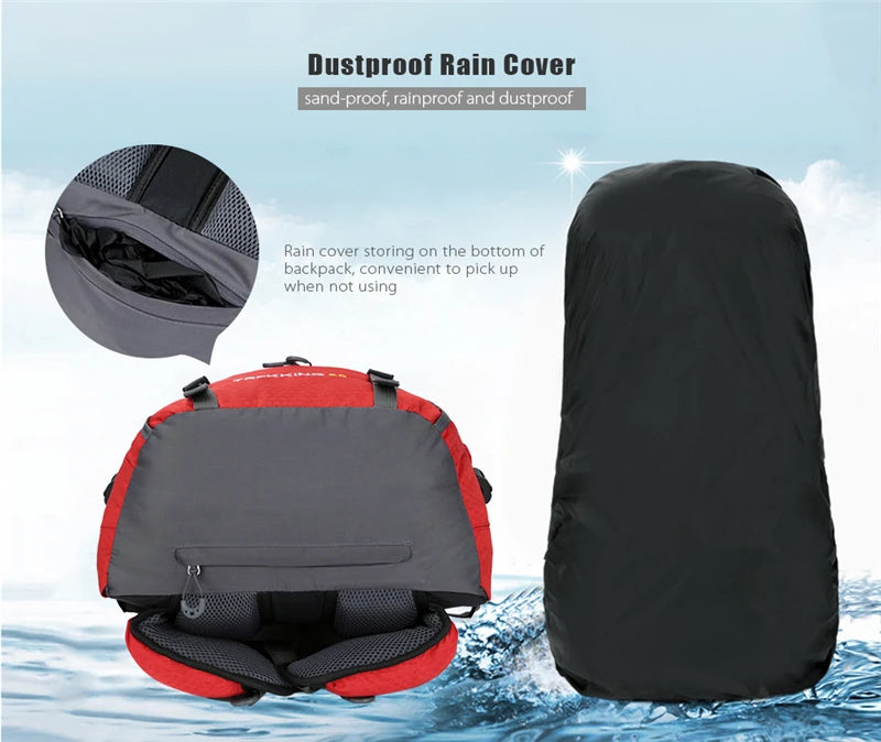 đ Multi-Purpose Outdoor Travel Backpack | 60L Big Capacity Rucksack | Ideal for Climbing, Hiking & Camping
