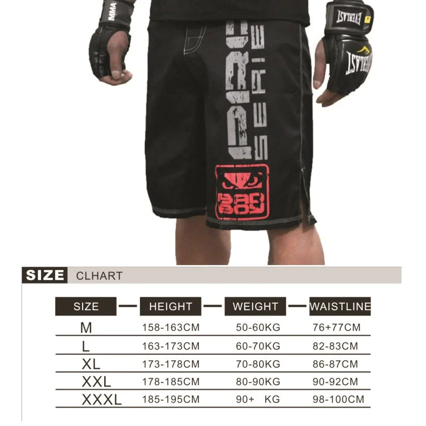 Falcon MMA Shorts – Technical Performance Muay Thai & Boxing Training Shorts