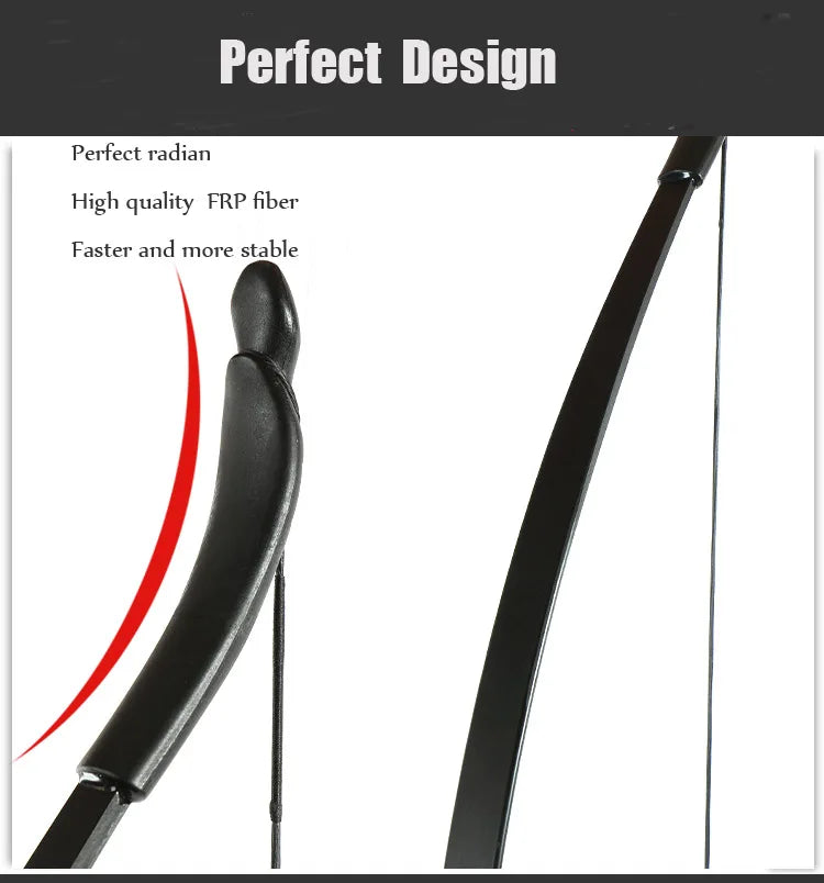 đč Toparchery 20-40lbs Takedown Recurve Bow | 57" Archery Set for Hunting | Left & Right Hand Black Hunting Bow