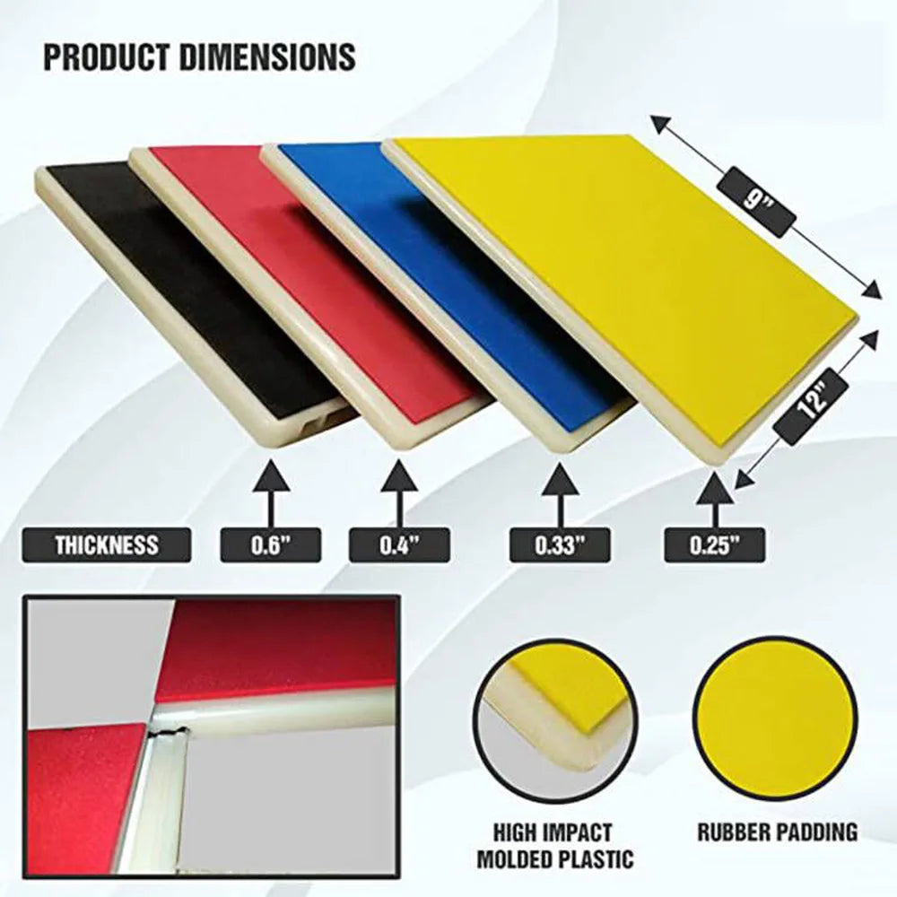Taekwondo Break Board High Strength Plastic Reusable Professional Board Karate Martial Arts Break Board Training Equipment