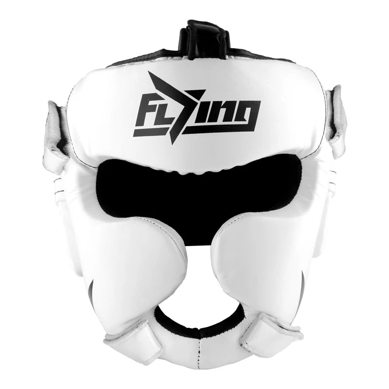 Kids/Adults MMA Muay Thai Boxing Helmet w/ Mask – Taekwondo Martial Arts Sparring Headgear