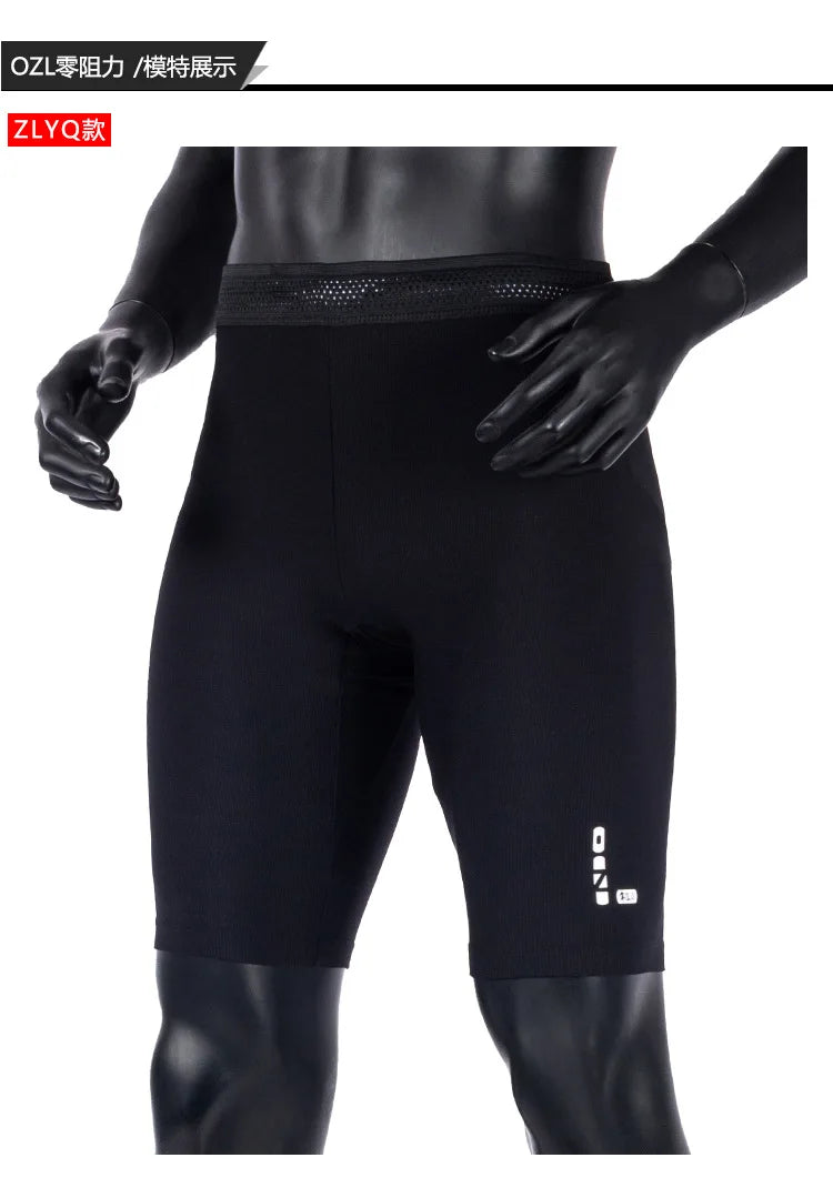 đââïž Stripes Man Marathon Leggings | Quick-Drying Sports Mesh Shorts