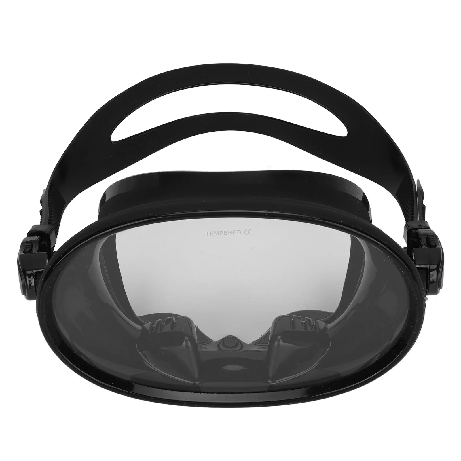 Professional Snorkeling Goggles with Nose Clip Non-Fog Glass