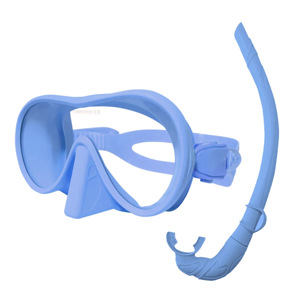 Anti-Fog 180° Full Face Snorkeling Diving Mask