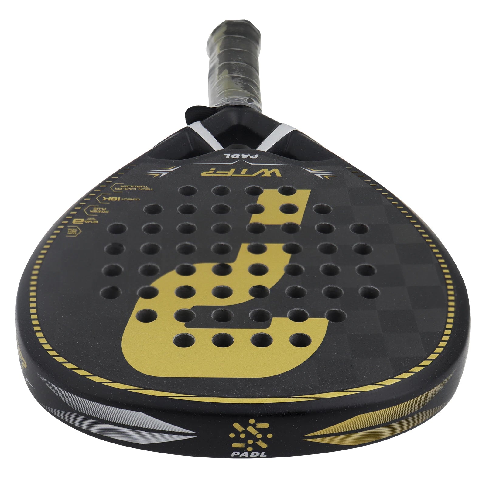 18K Carbon Fiber Padel Racket with EVA Foam Core
