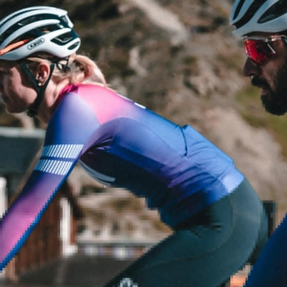 SYN Team Cycling Jersey Men - Men’s Summer Short Sleeve Bicycle Jersey for Cycling & Training