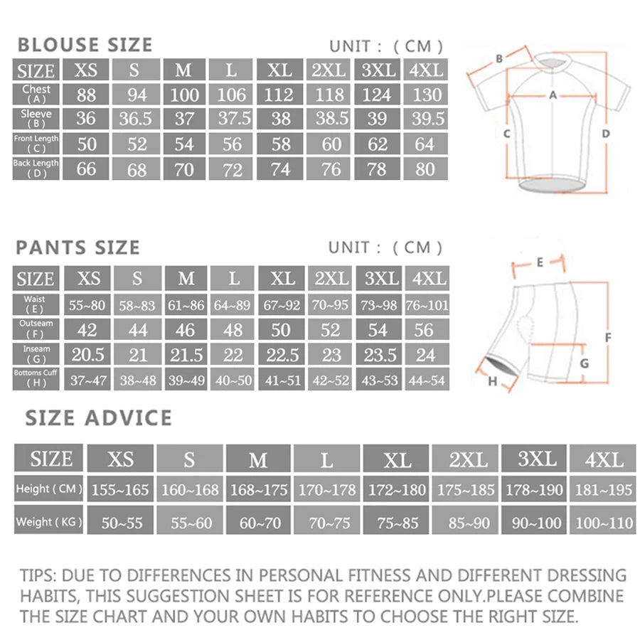 Pro Team Cycling Jersey Set - Breathable Road Bike Wear for Men đŽââïž