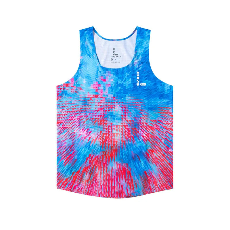 đ Diamond League Men's Seamless Running Vest | Quick-Dry, Breathable & Lightweight