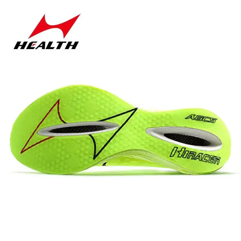 đââïž Health Wings 1.0 Professional Marathon Short Running Shoe - Lightweight Racing Sneakers with Shock-Absorbing Carbon Plate đââïž