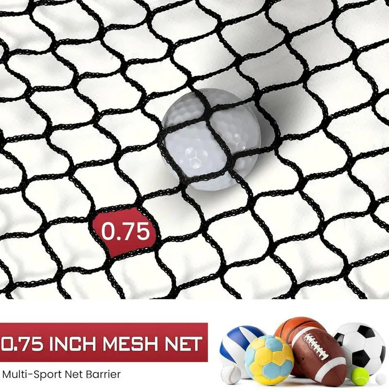 Portable Baseball Practice Net for Hitting and Pitching Training