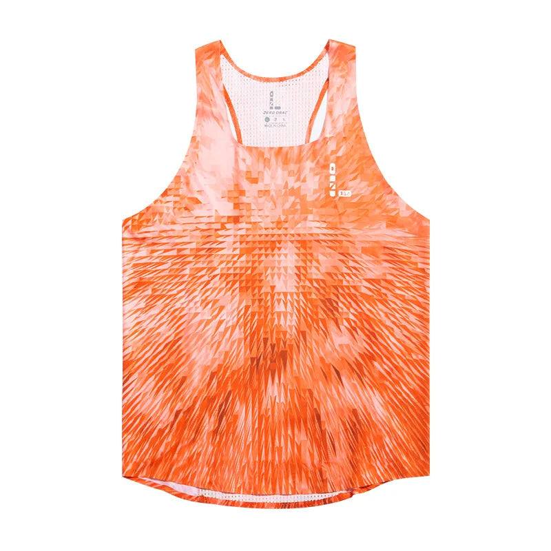 đ Diamond League Men's Seamless Running Vest | Quick-Dry, Breathable & Lightweight