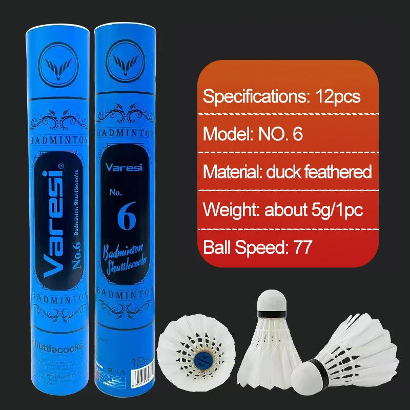 Duck Feather Badminton Shuttlecocks NO.4–NO.7 5g