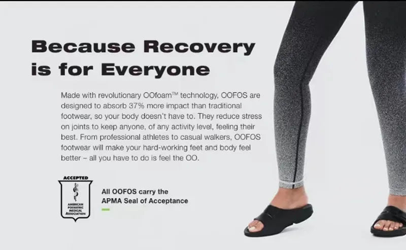 đ OOFOS Original Recovery Sandals | Lightweight & Soft Slides for Men & Women | Perfect for Home & Beach