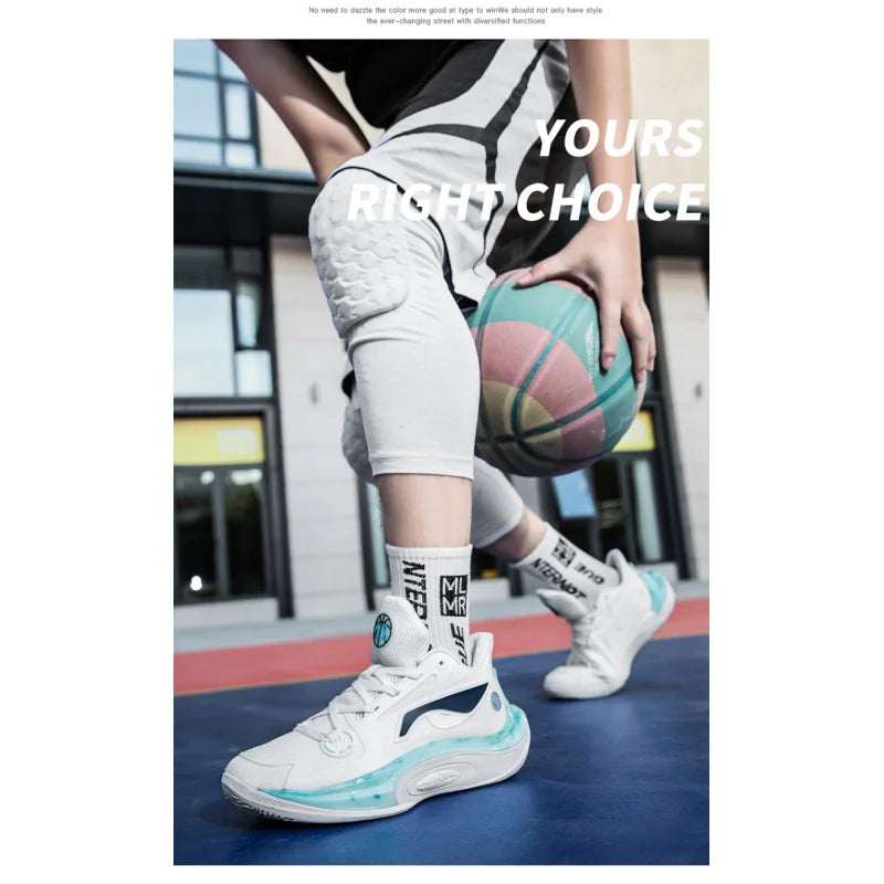 Breathable Glow-in-the-Dark Basketball Shoes for Couples