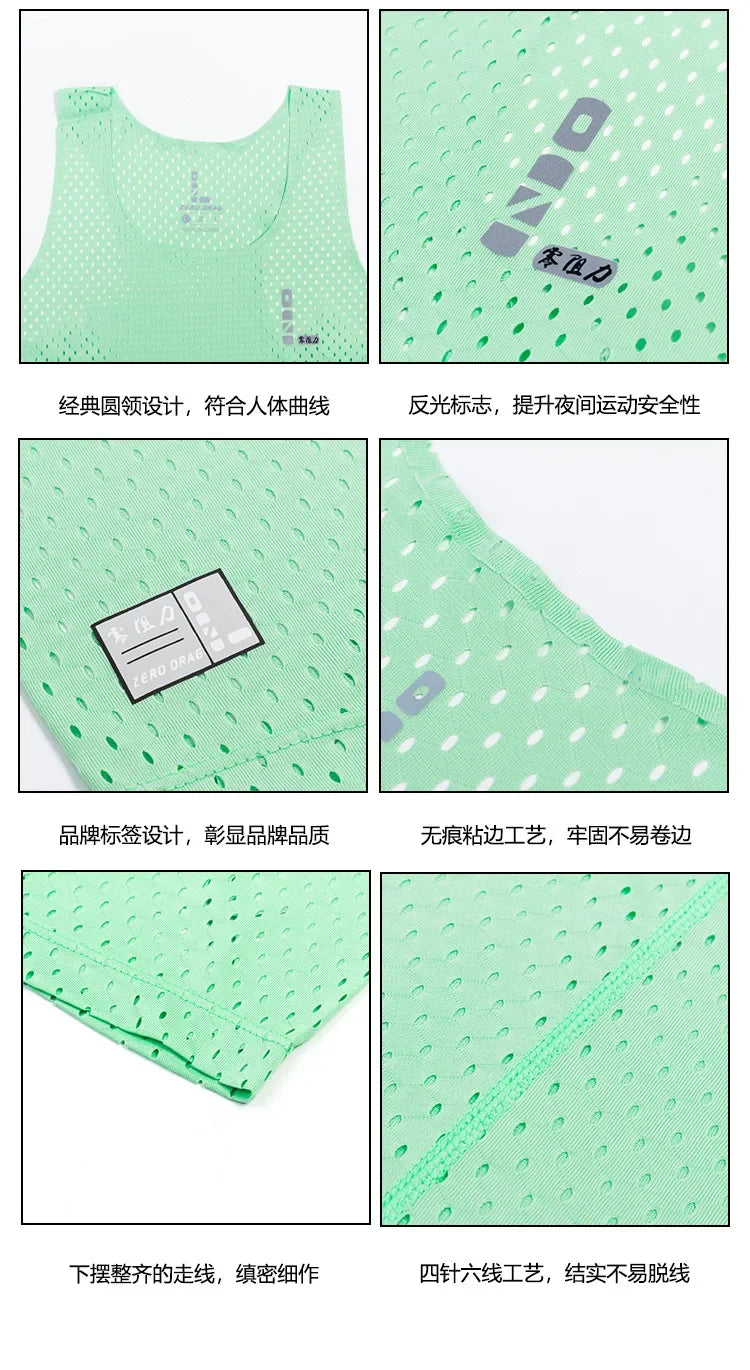 đââïž Professional Men's Elite Seamless Marathon Running Vest | Track & Field Singlet