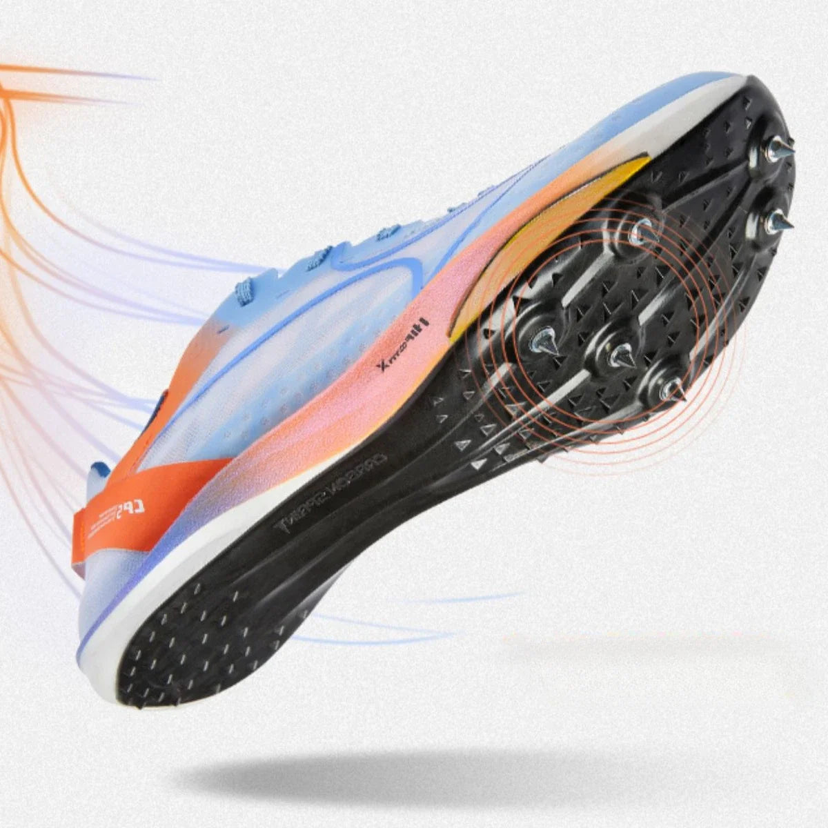 Men's Health CP5 Running Shoes – Full Carbon Plate Track Spikes for Sprint & Track and Field Excellence