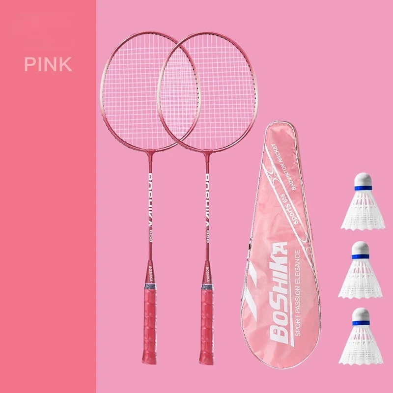 Durable Alloy Badminton Racket for Control Play 65.5cm