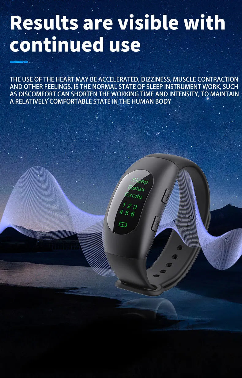 đ Pulse Sleep Aid Device â Micro-Current Therapy for Deep Sleep & Relaxation | Combat Anxiety & Insomnia | Portable Sleeper đ€