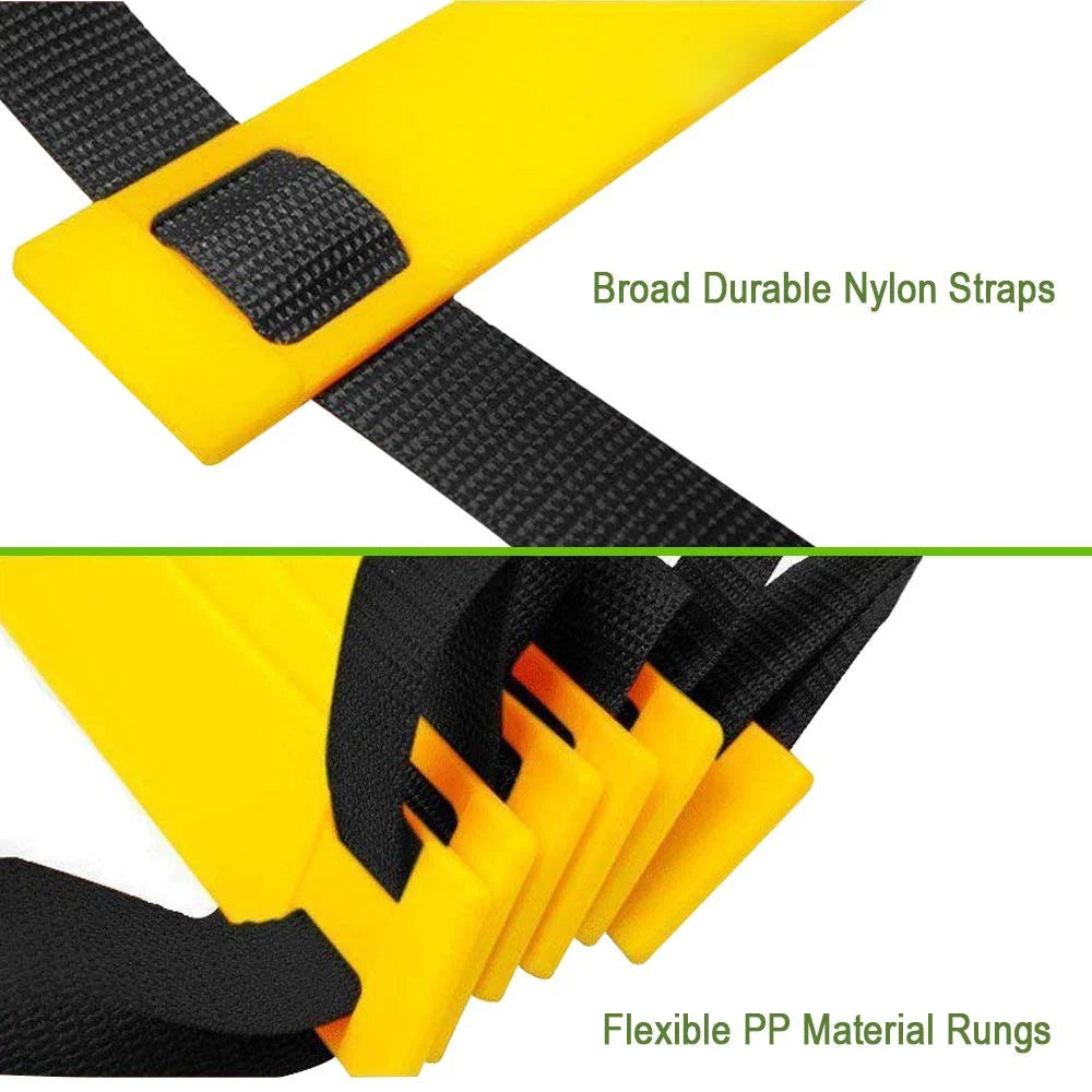 Agility Ladder - Perfect for Sports Training and Fitness Workouts đââïž