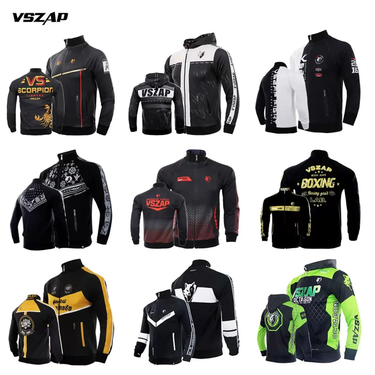 Autumn & Winter Training Jacket â Hooded Sweatshirt for MMA, Running & Jiu-Jitsu