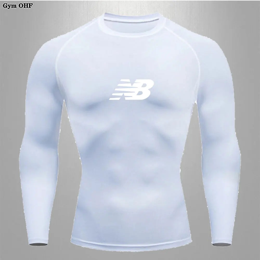 Men's Running Training Sportswear Cycling Slow Running Quick Drying Fitness Clothes Sanda Fitness Exercise Tight Fitting Clothes