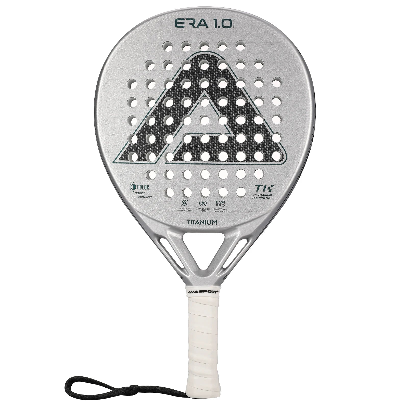 AMA Sport Titanium Gold Padel Racket for Experts